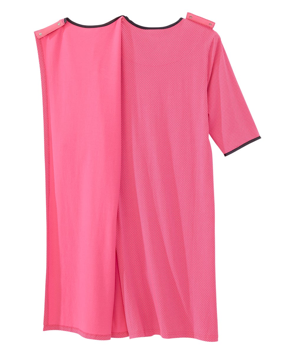 Women's No Peek Hospital & Home Care Gown - Silverts 48