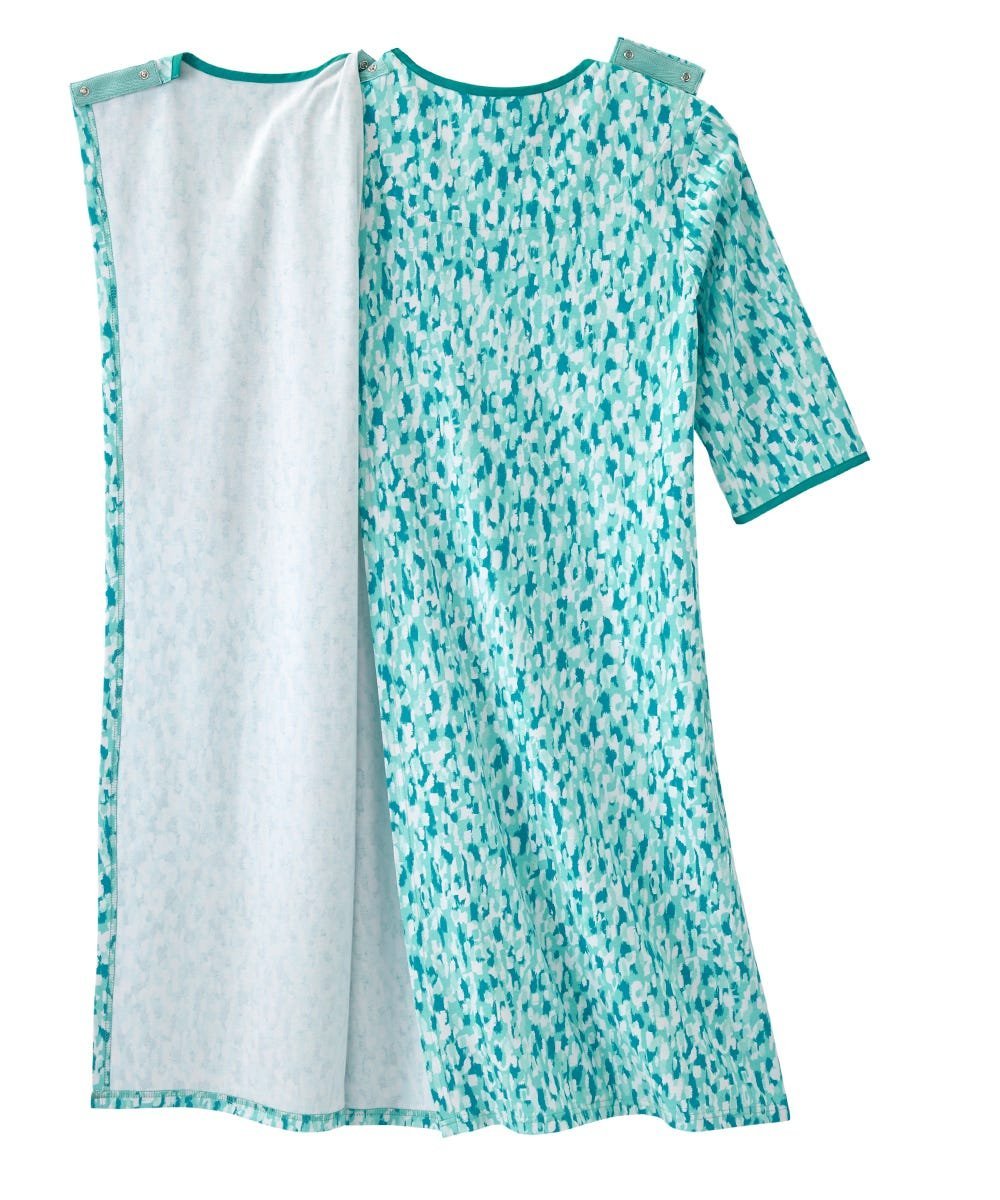 Women's No Peek Hospital & Home Care Gown - Silverts 10