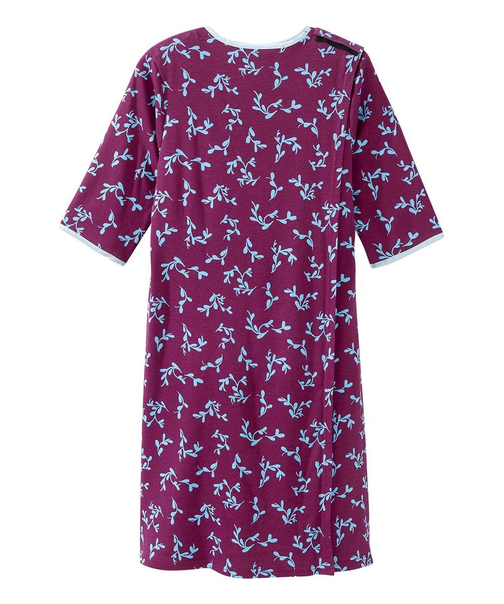 Women's No Peek Hospital & Home Care Gown - Silverts 93