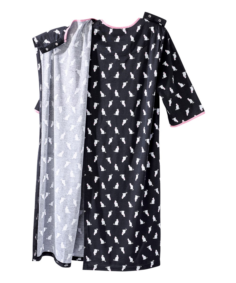 Women's No Peek Hospital & Home Care Gown - Silverts 28