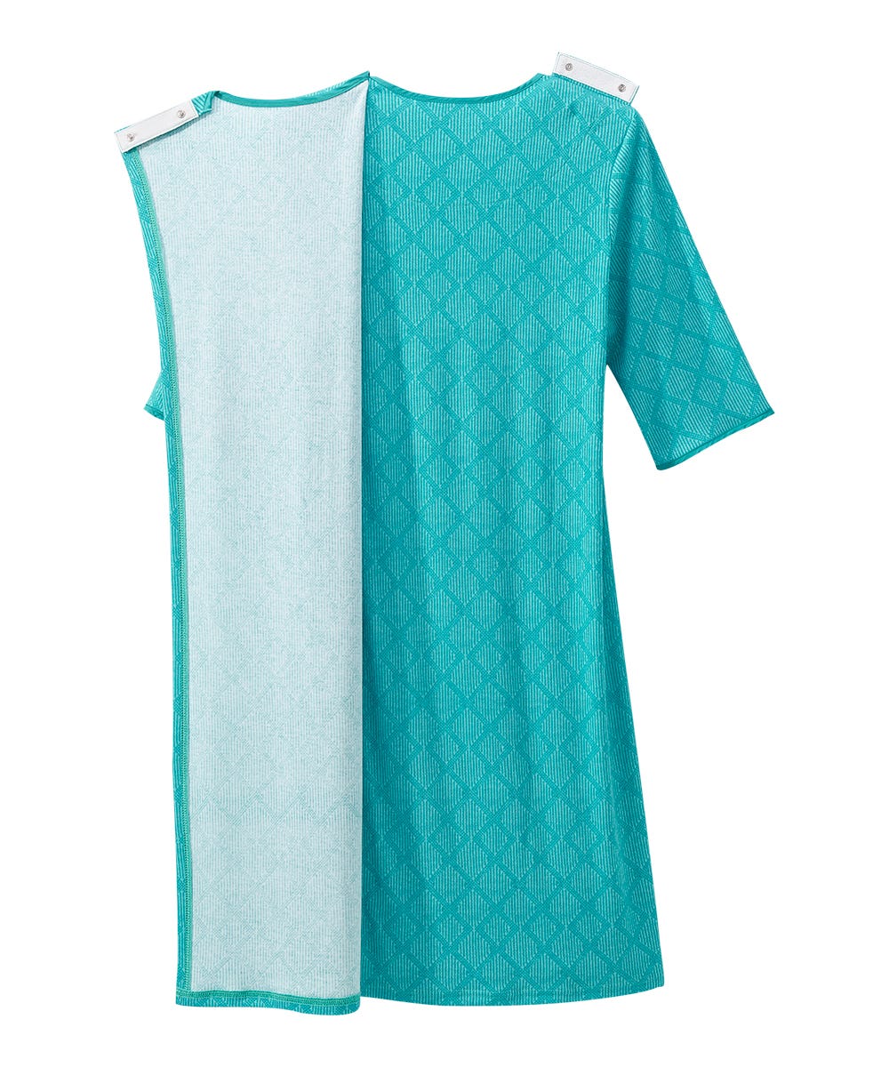 Women's No Peek Hospital & Home Care Gown - Silverts 63