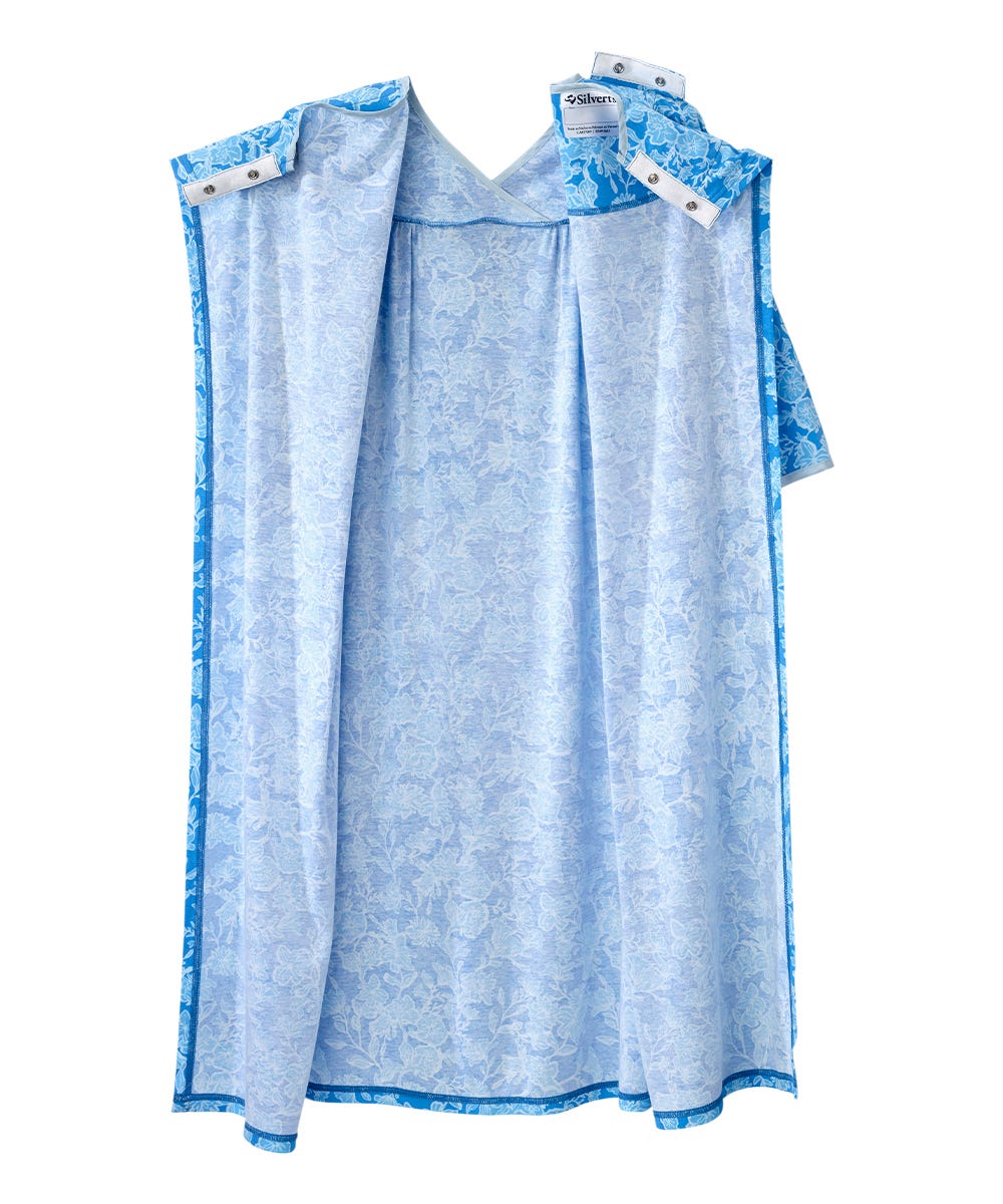 Women's No Peek Hospital & Home Care Gown - Silverts 33