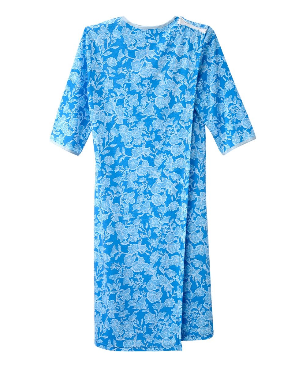 Women's No Peek Hospital & Home Care Gown - Silverts 34