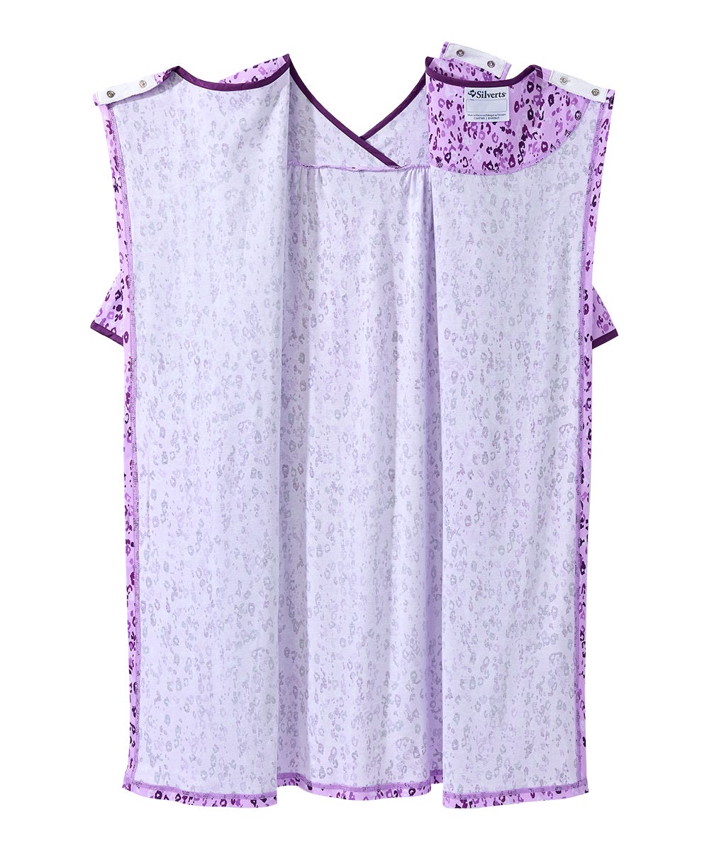 Women's No Peek Hospital & Home Care Gown - Silverts 37