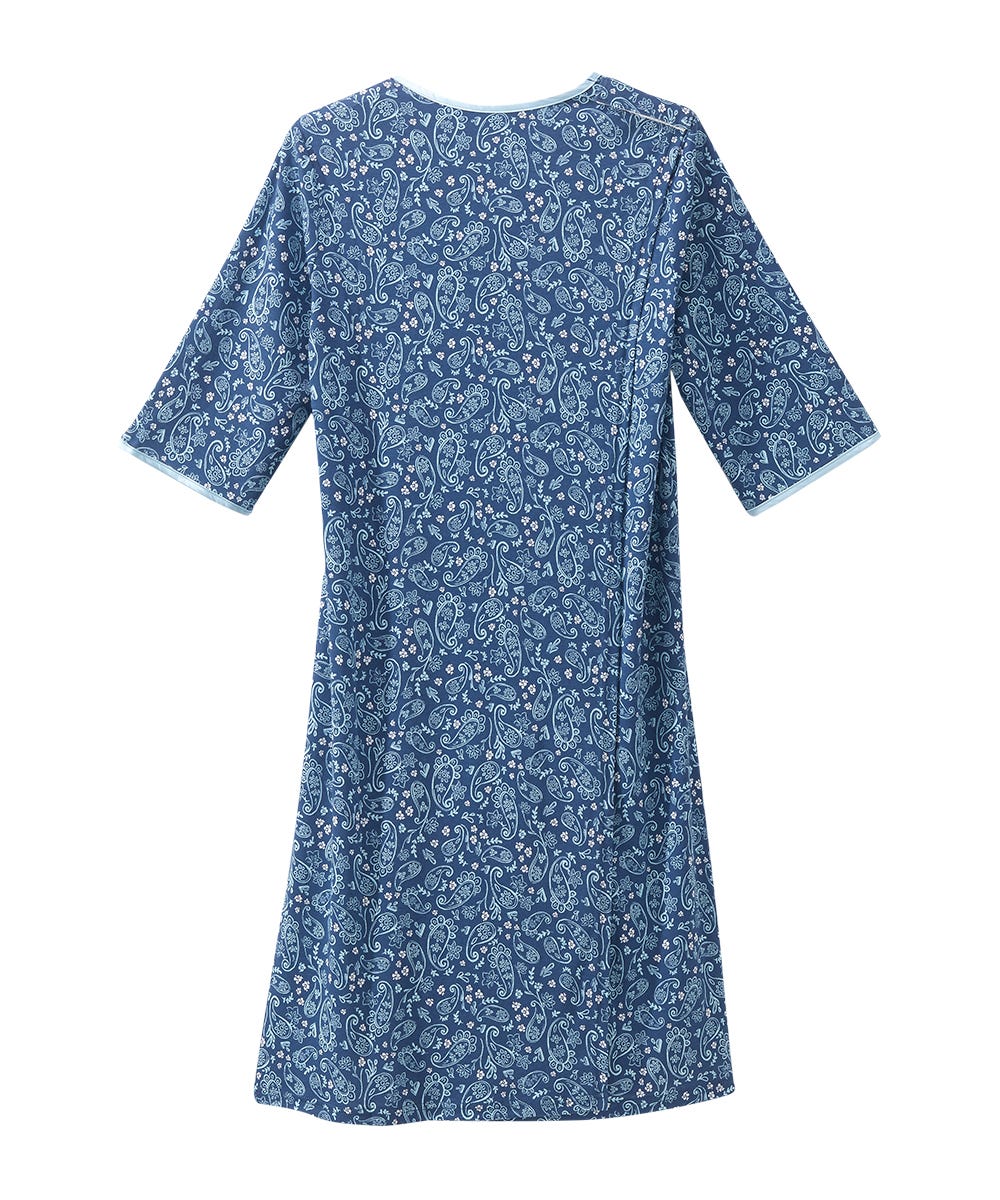 Women's No Peek Hospital & Home Care Gown - Silverts 61