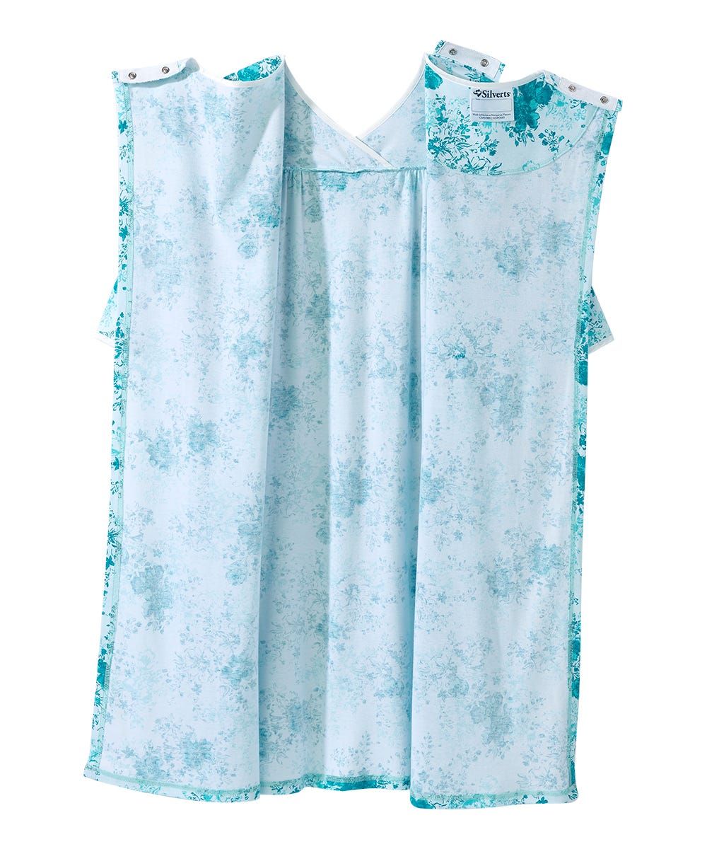 Women's No Peek Hospital & Home Care Gown - Silverts 41