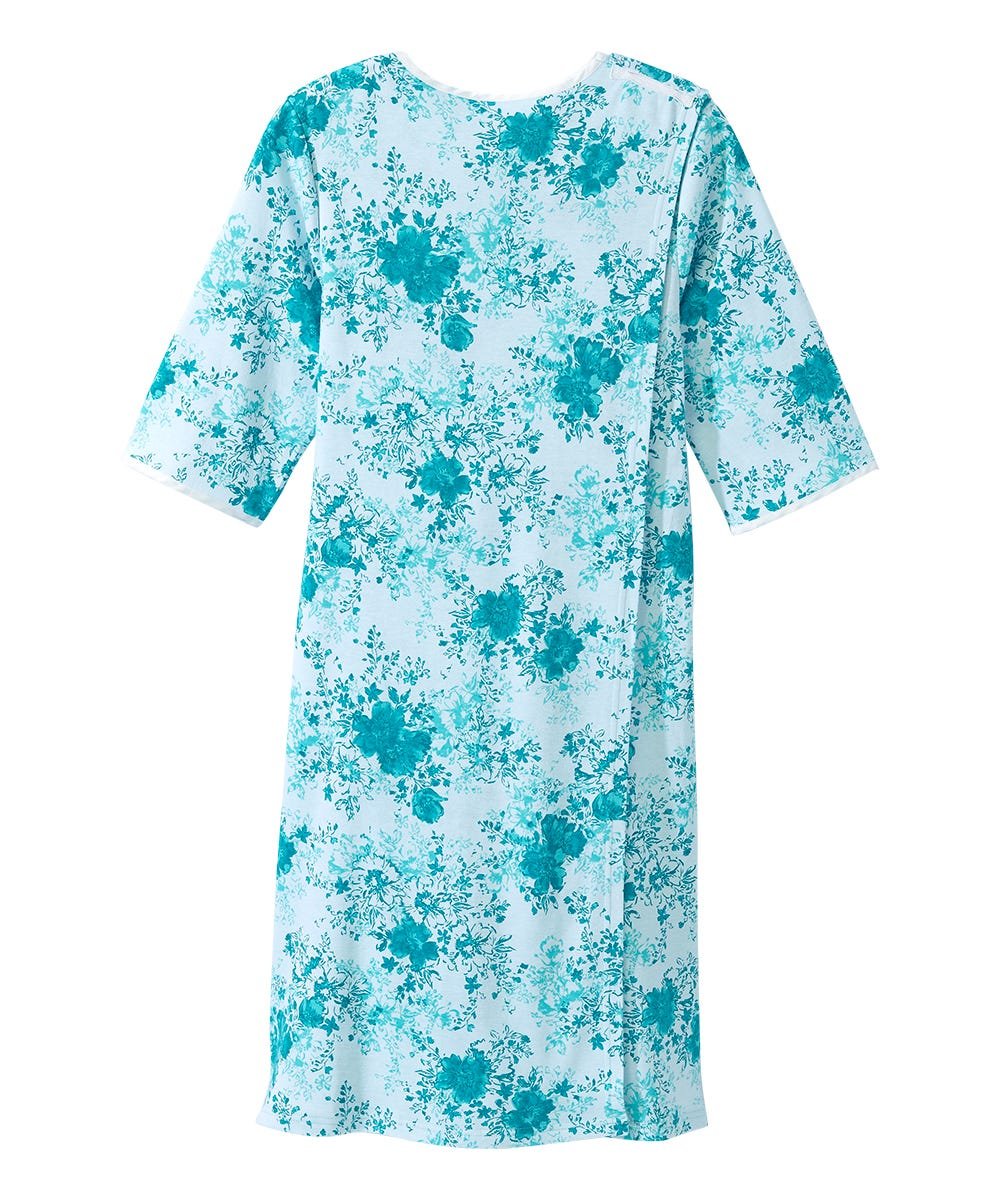 Women's No Peek Hospital & Home Care Gown - Silverts 42