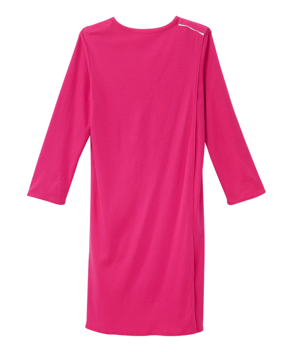 Women's No Peek Hospital & Home Care Long Sleeve Gown - Clearance