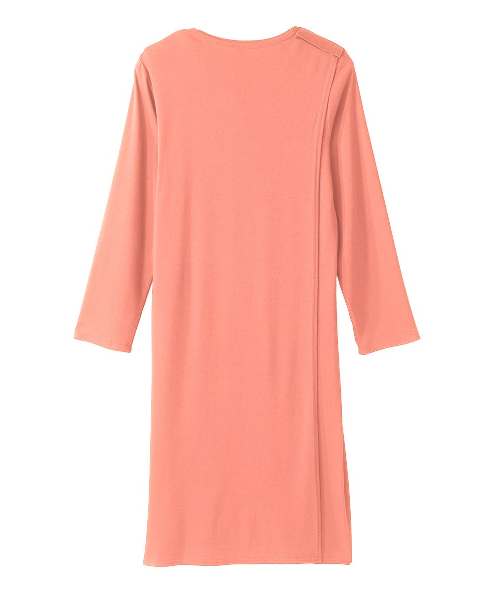 Women's No Peek Hospital & Home Care Long Sleeve Gown - Silverts 26