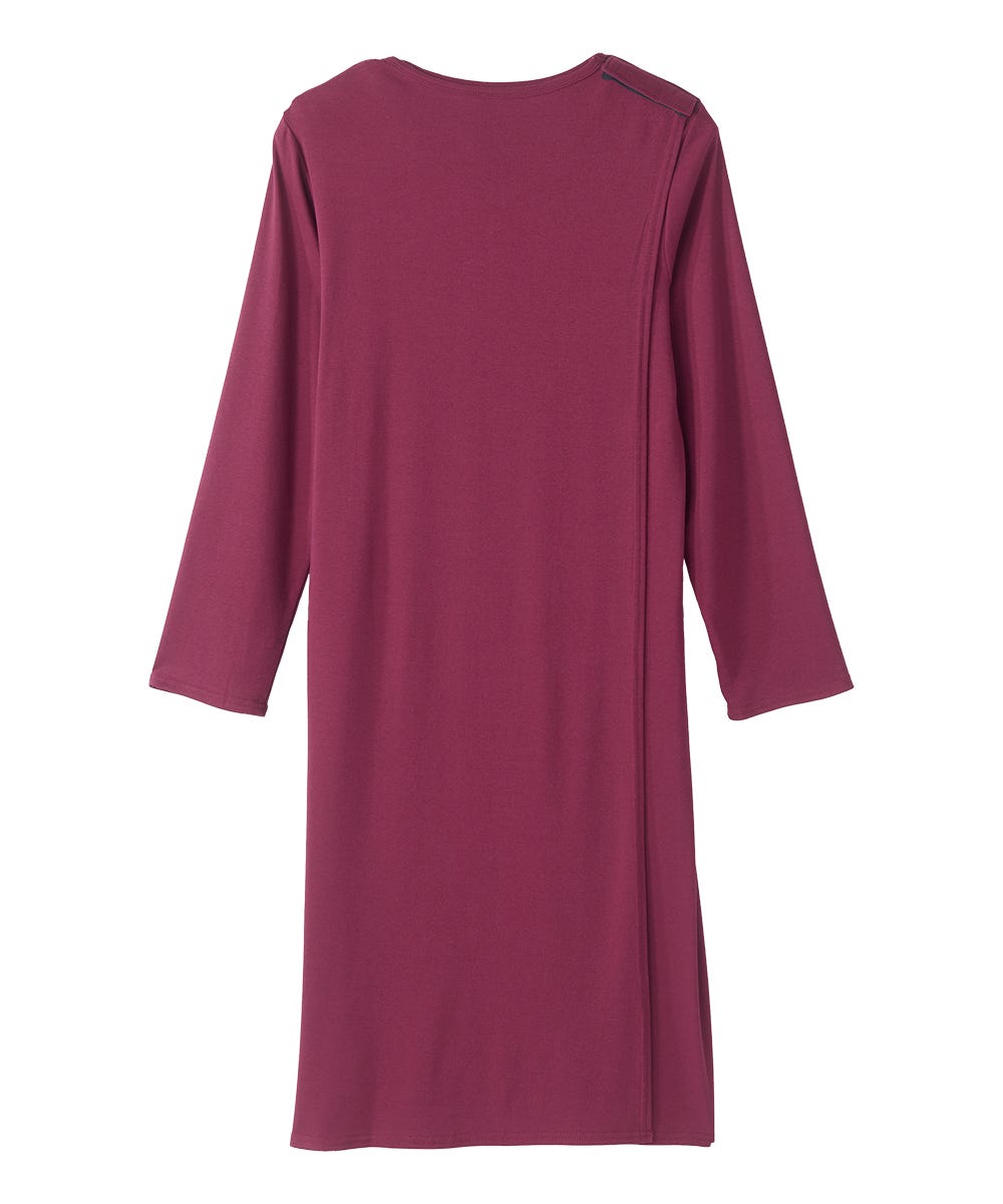 Women's No Peek Hospital & Home Care Long Sleeve Gown - Silverts 12