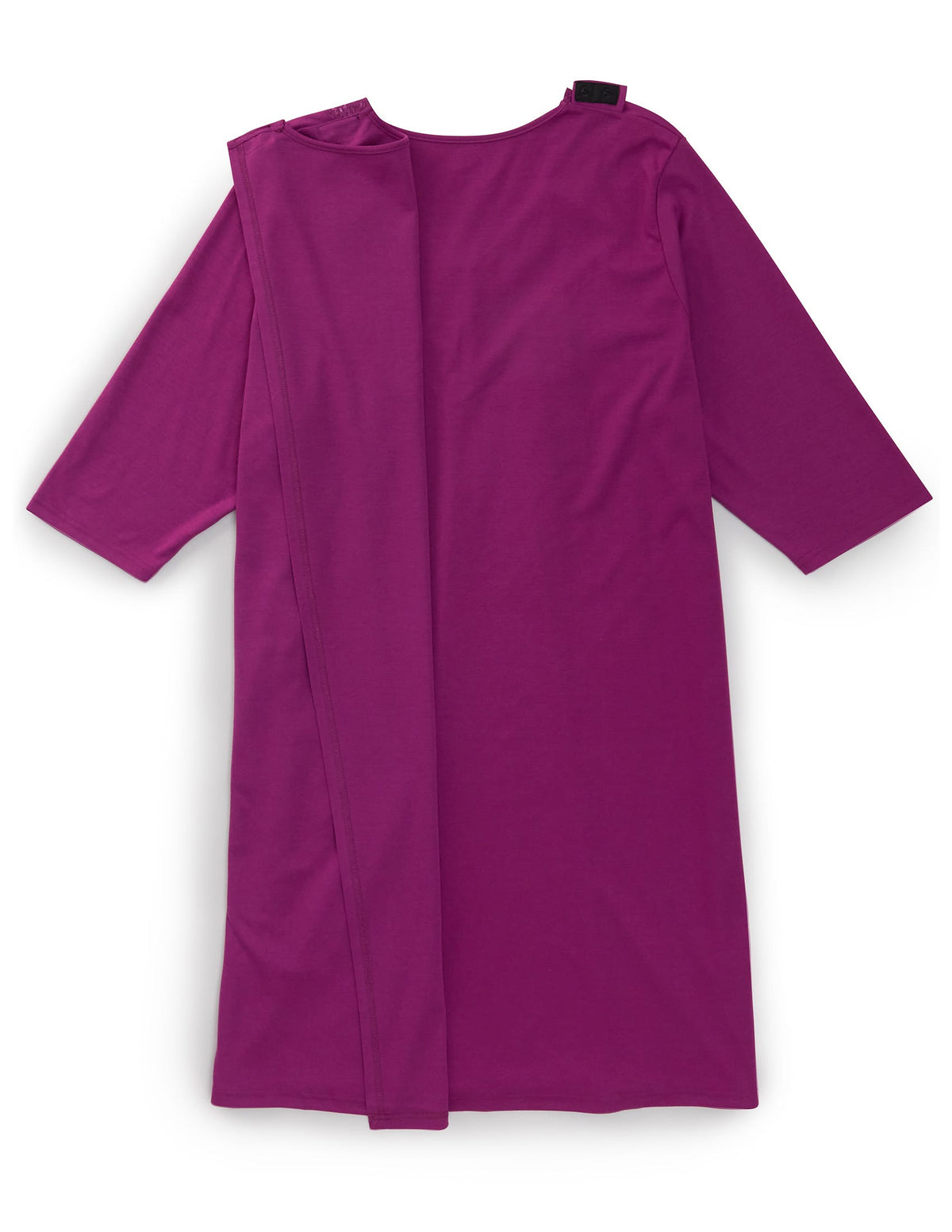 Women's No Peek Hospital & Home Care Gown with Lace Neckline - Silverts 37