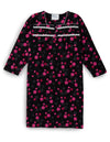 100% Cotton Flannel Hospital Gown with Snaps - Clearance