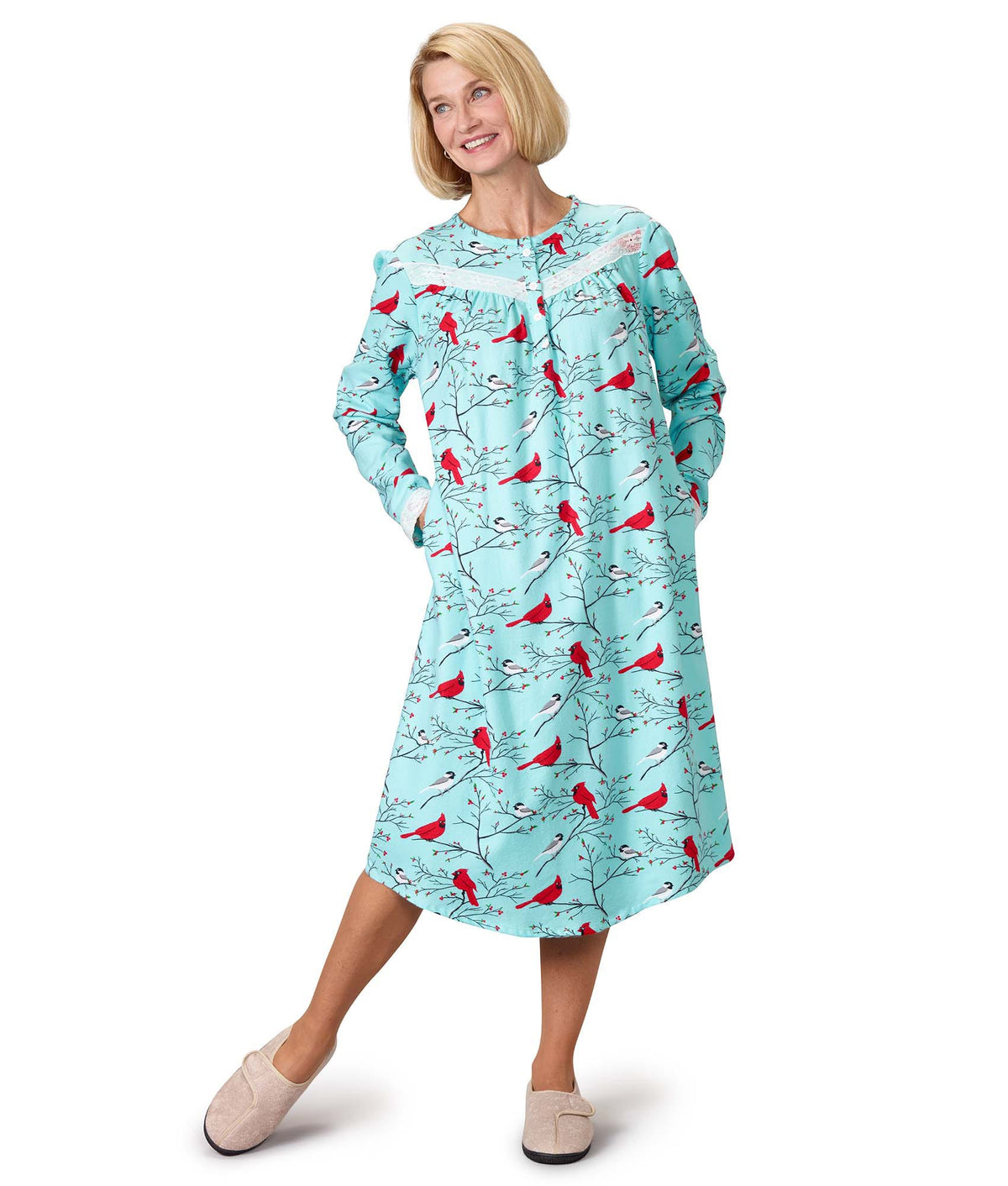 Women's Open Back Float Nightgown - Silverts 22