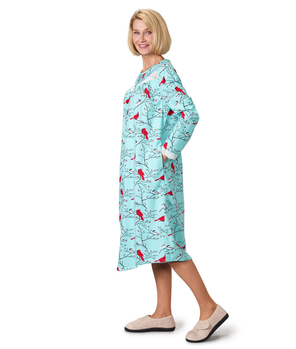 Women's Open Back Float Nightgown - Silverts 23