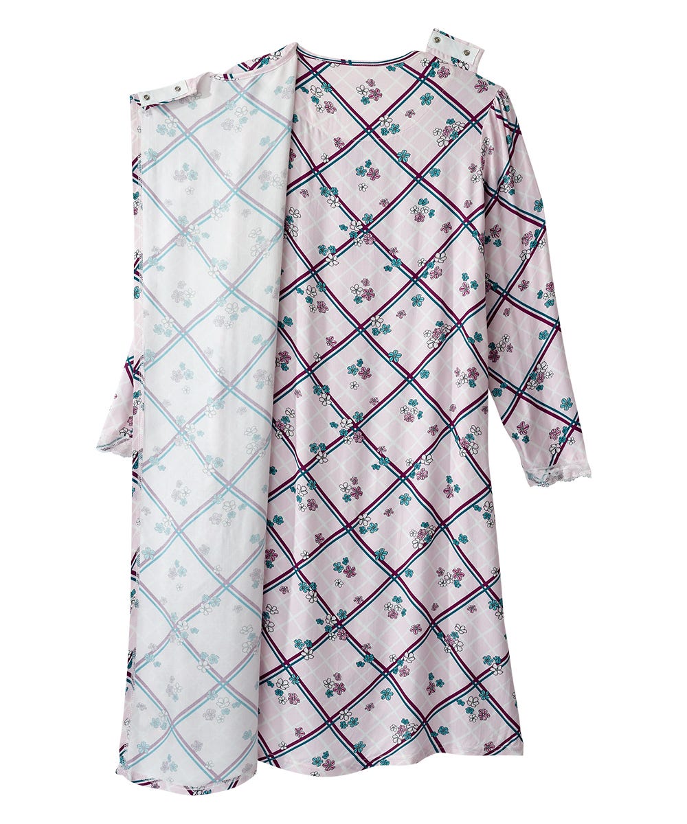 Women's Open Back Float Nightgown - Silverts 6