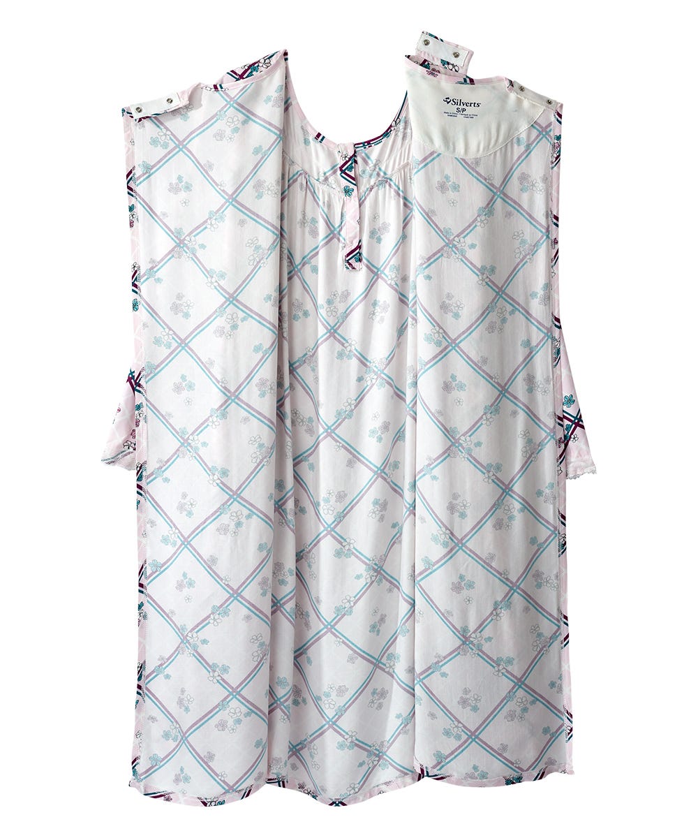 Women's Open Back Float Nightgown - Silverts 9