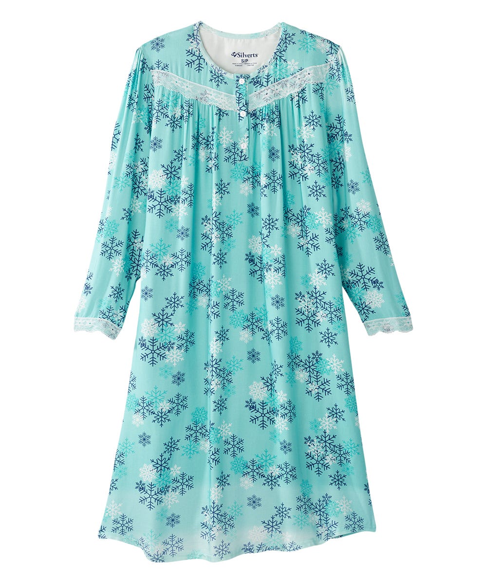 Women's Open Back Float Nightgown - Silverts 11