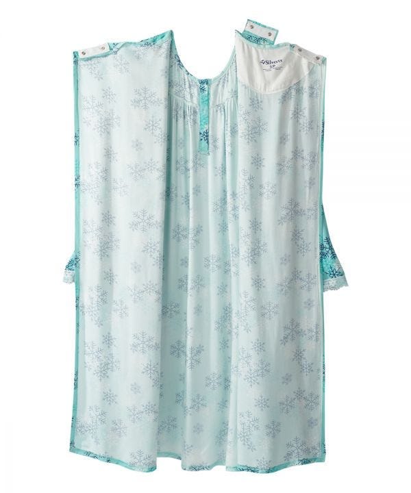 Women's Open Back Float Nightgown - Silverts 3