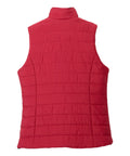 Women's Reversible Magnetic Snap Front Puffer Vest - Silverts 9