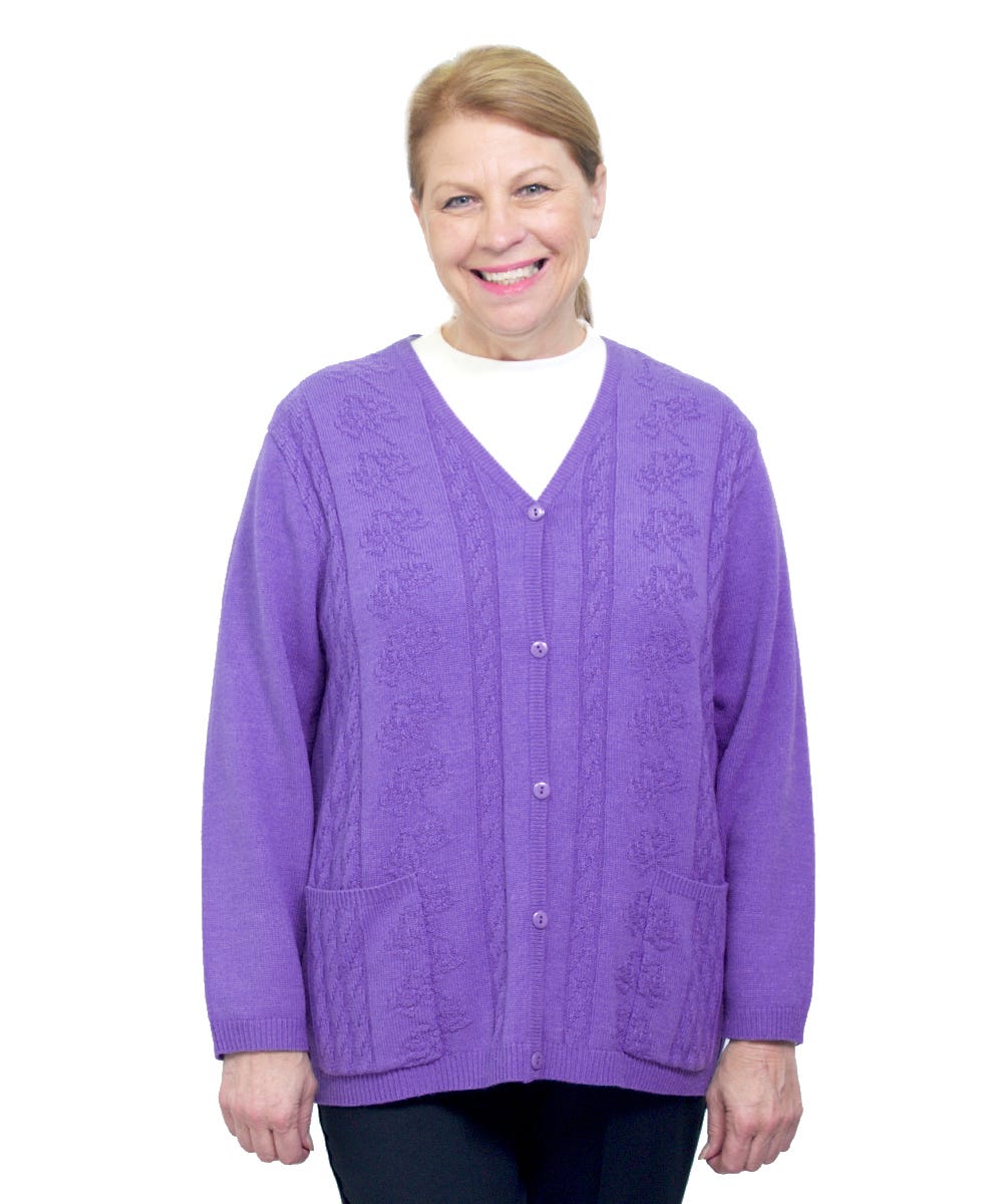 Women's Open Back Cardigan - Clearance - Silverts 8