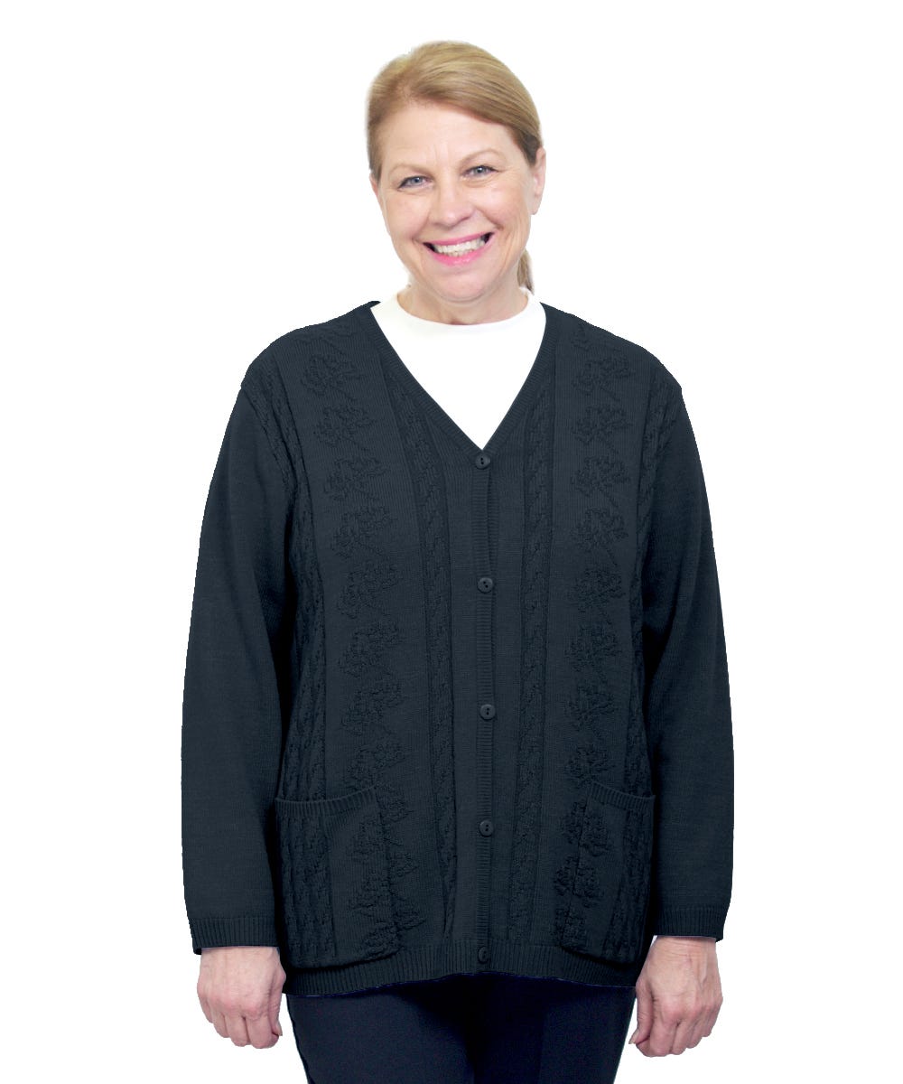 Women's Open Back Cardigan - Clearance - Silverts 10