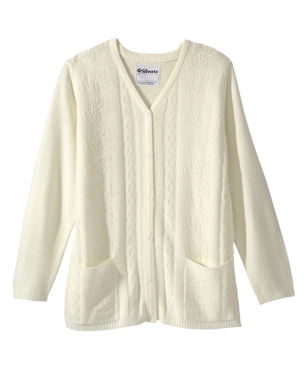 Women's Open Back Cardigan - Clearance - Silverts 22
