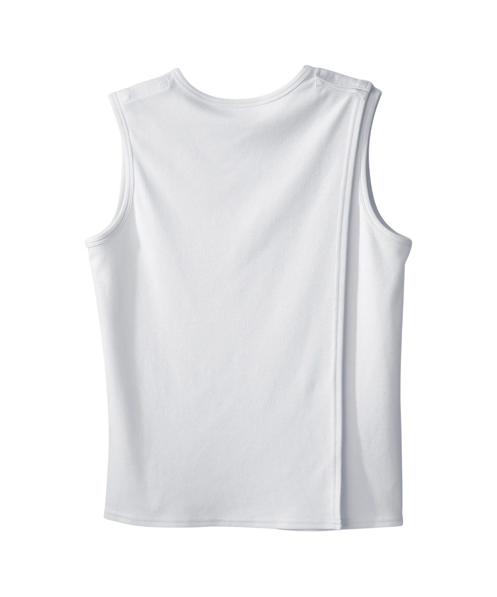 3 Pack - Men's Adaptive Sleeveless Undershirt - Silverts 6