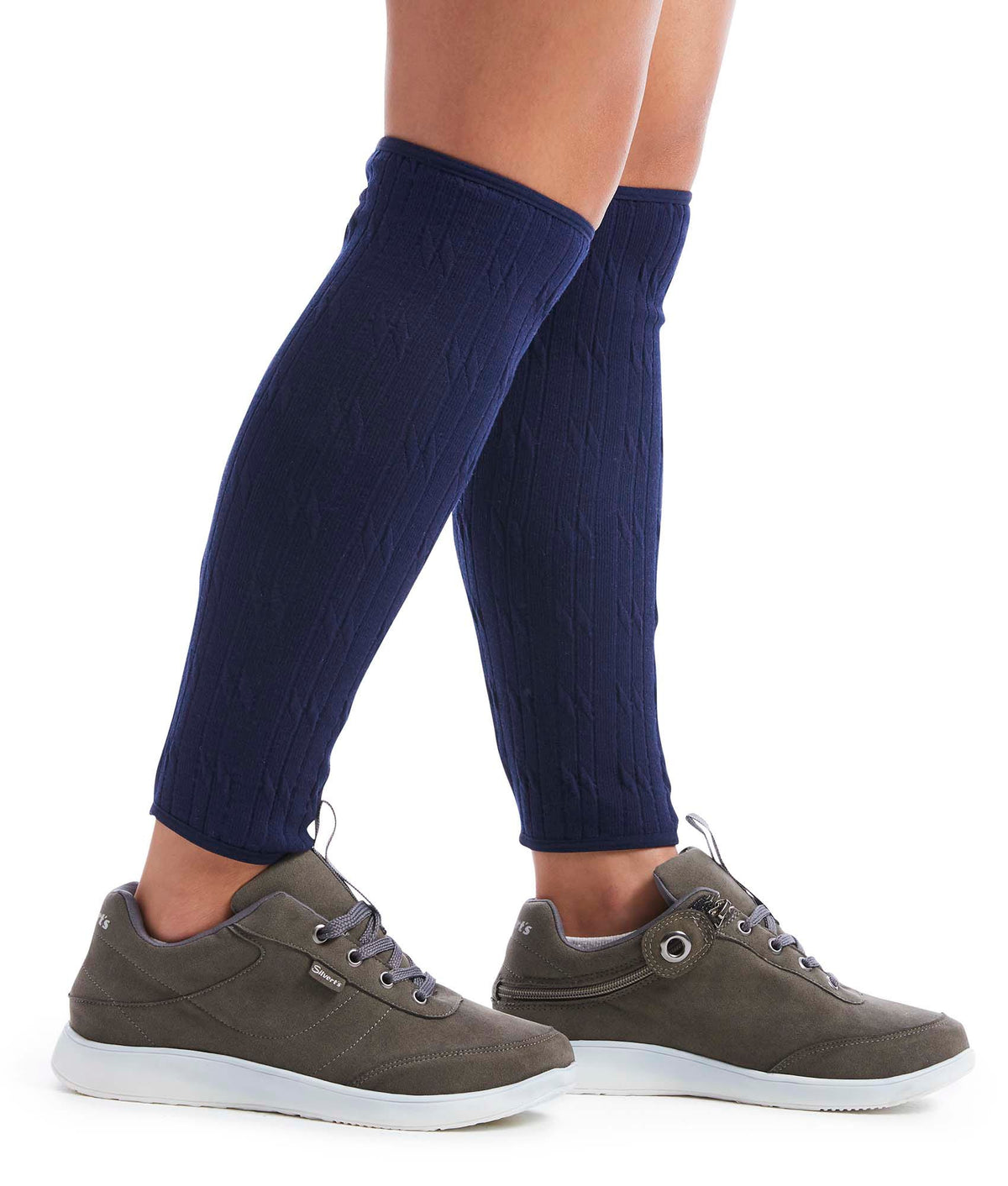 Women’s & Men’s Cable Knit Leg Warmers & Protectors - Silverts 4
