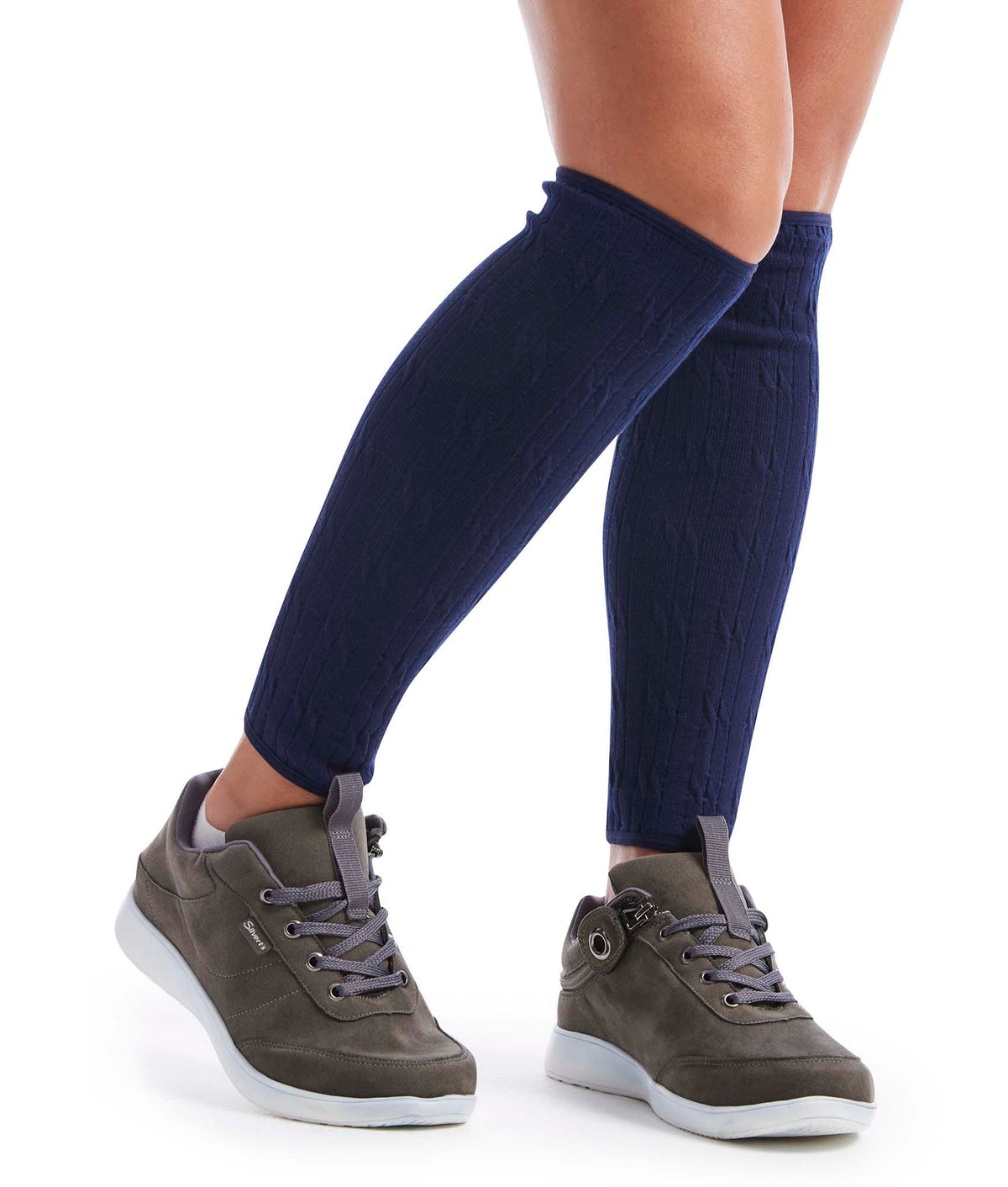 Women’s & Men’s Cable Knit Leg Warmers & Protectors - Silverts 5