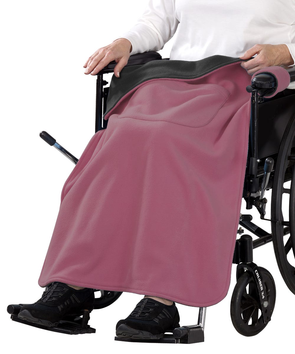 Women's & Men's Stay On Wheelchair Blanket - Silverts 6
