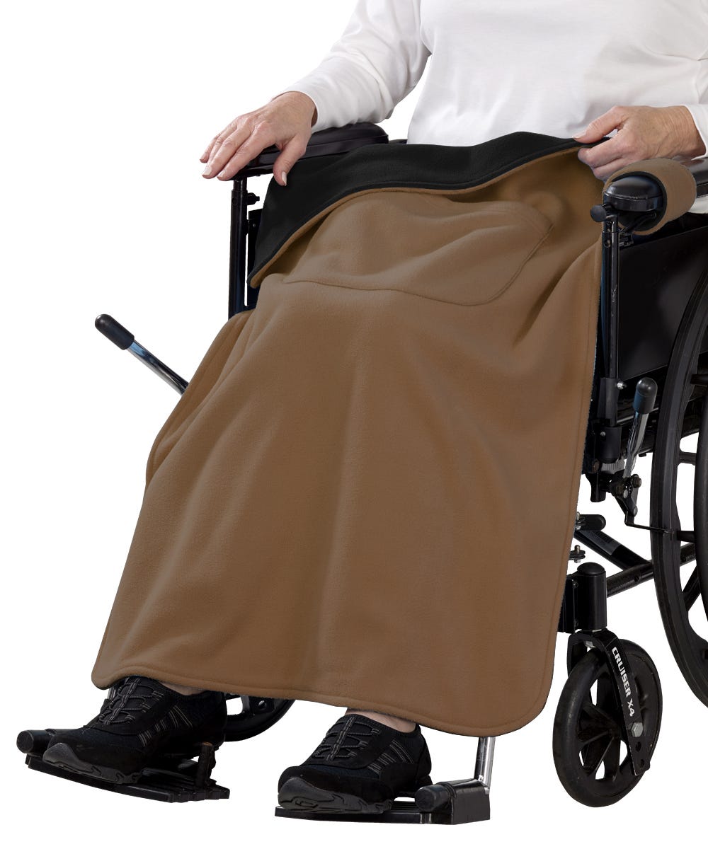 Women's & Men's Stay On Wheelchair Blanket - Silverts 14