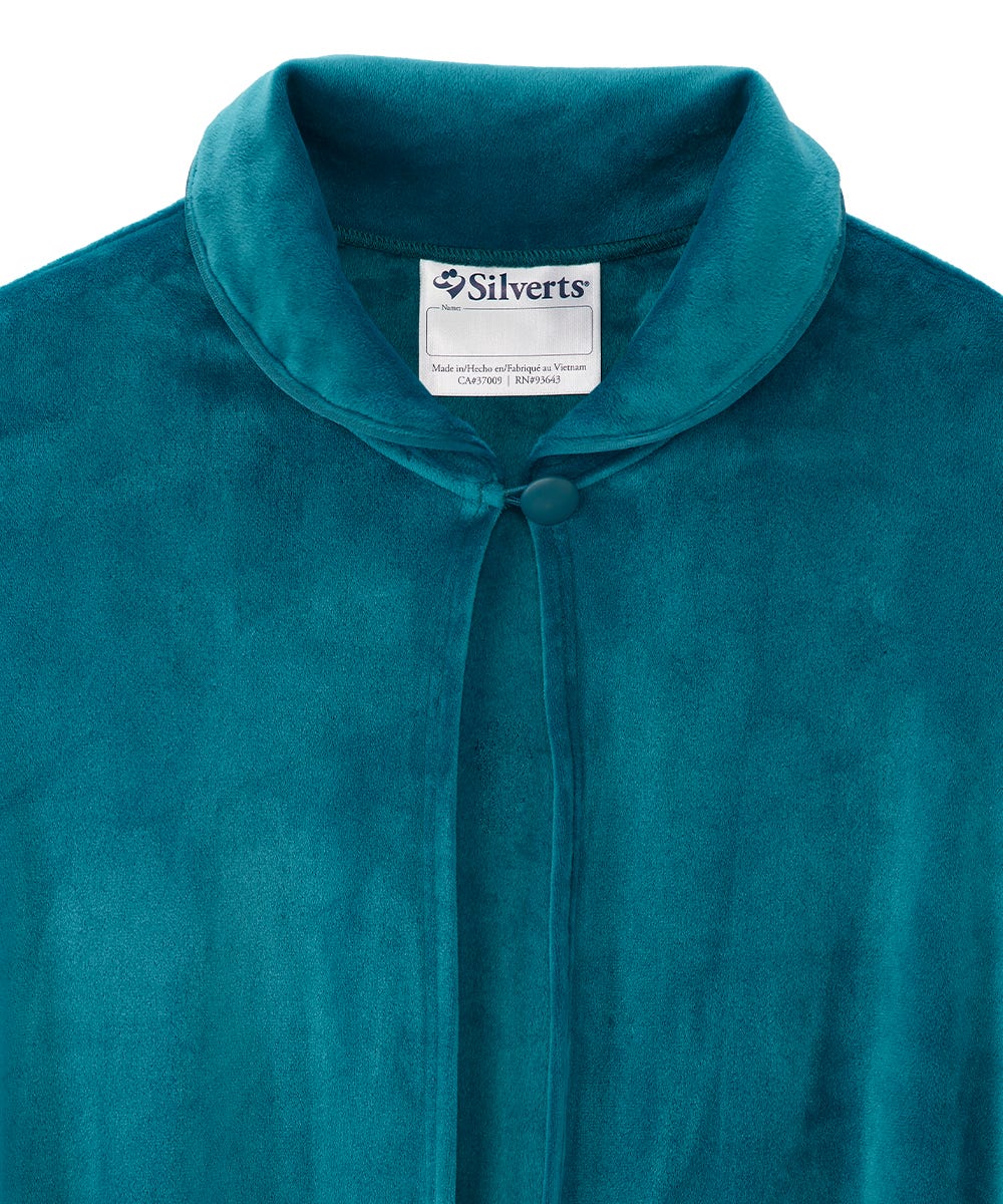 Women's Easy On Cozy Sleep Cape - Silverts 5