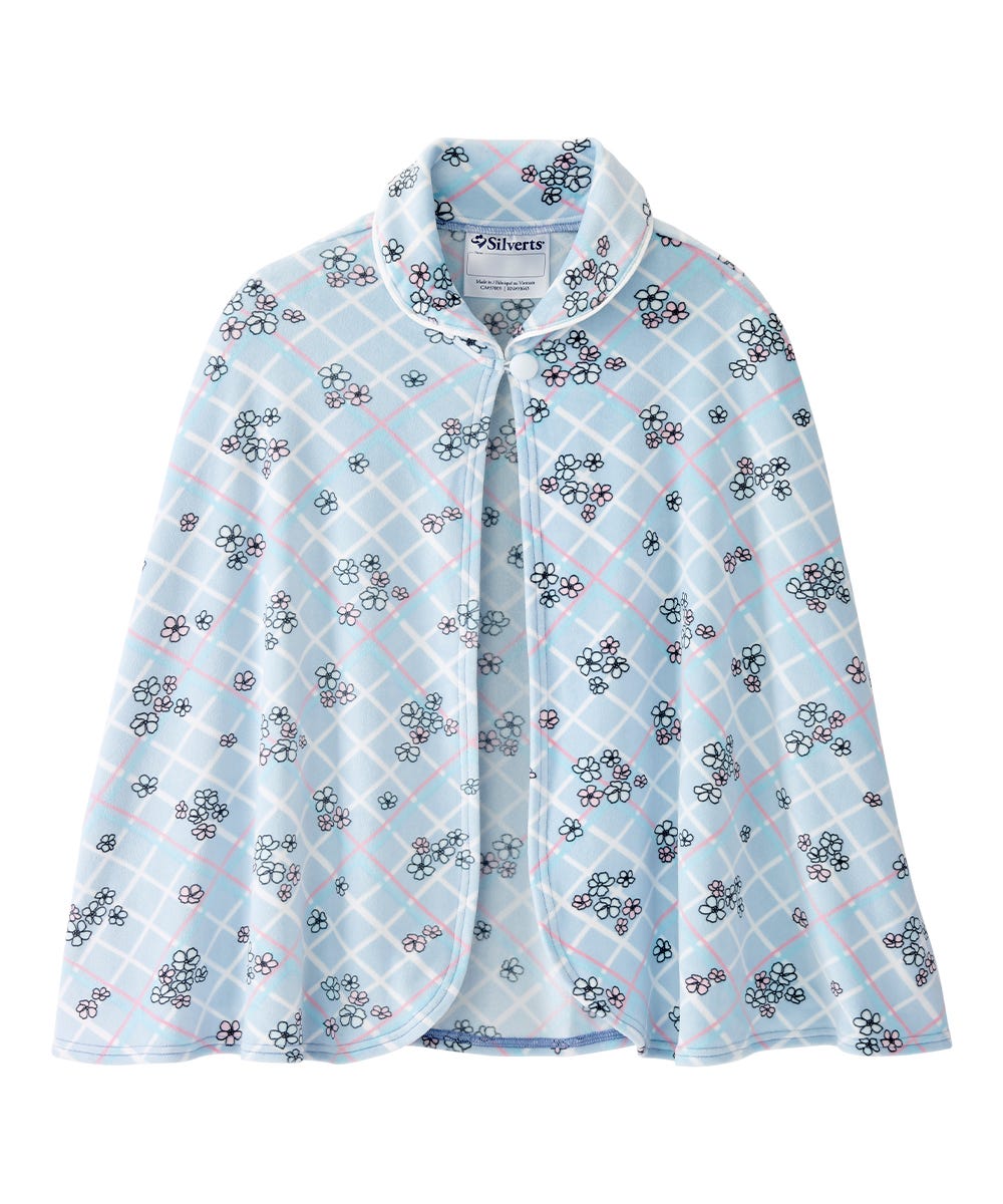 Women's Easy On Cozy Sleep Cape - Silverts 13