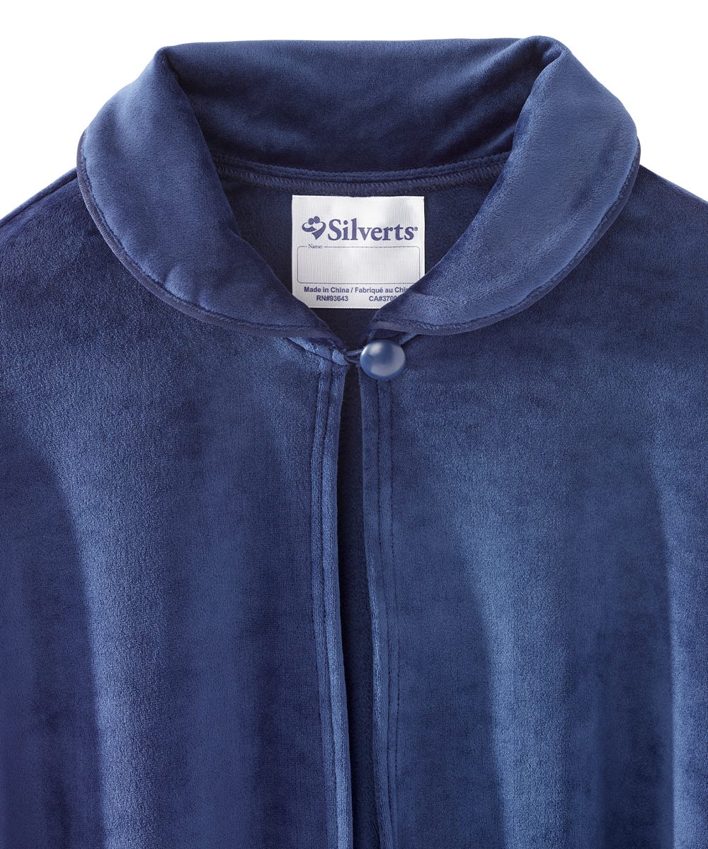 Women's Easy On Cozy Sleep Cape - Silverts 2