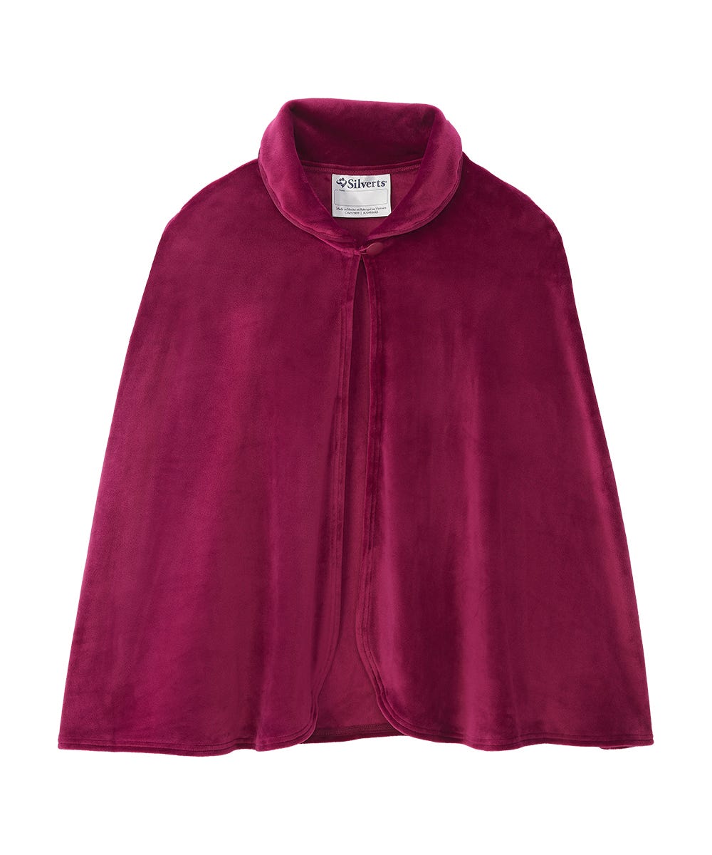 Women's Easy On Cozy Sleep Cape - Silverts 10