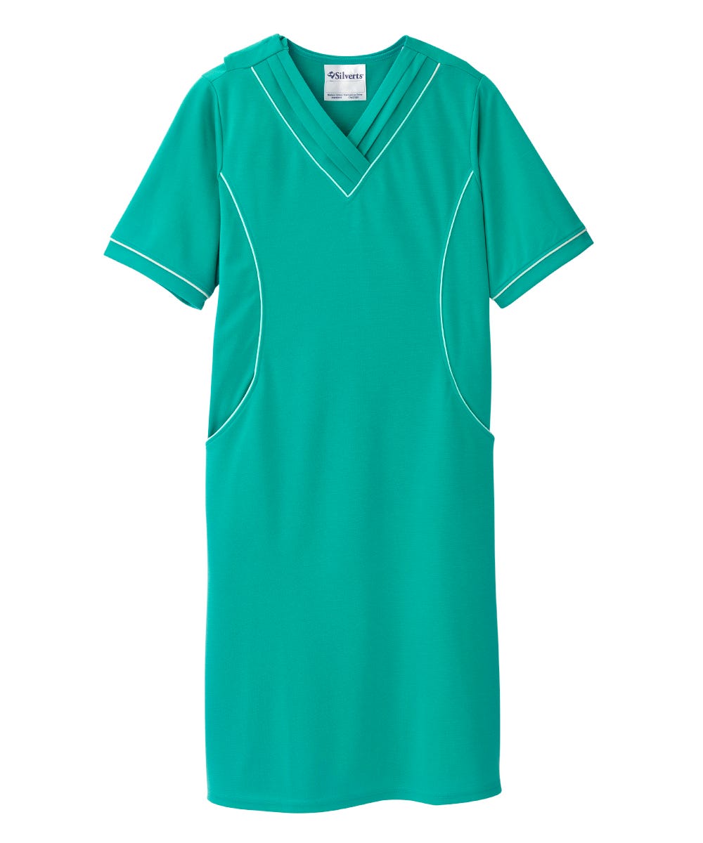 Women's Open Back Ponte Dress - Silverts 7
