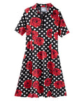 Women's Open Back Collared Dress - Silverts 3