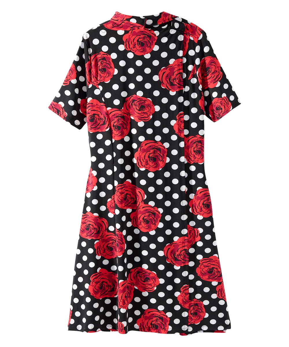 Women's Open Back Collared Dress - Clearance - Silverts 6