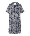 Women's Open Back Collared Dress