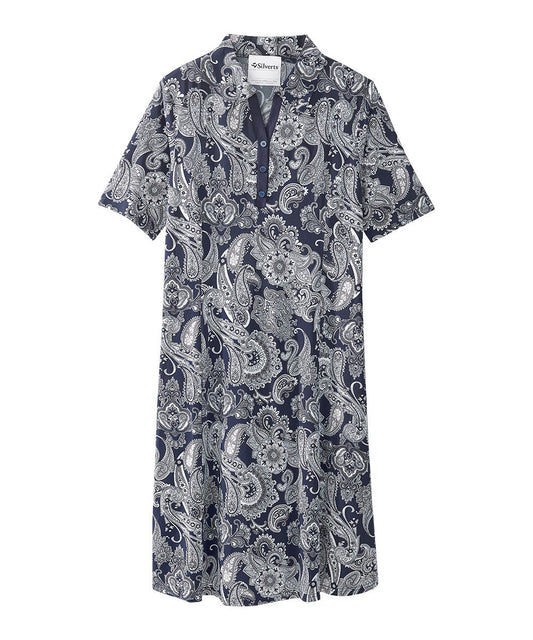 Women's Open Back Collared Dress - Silverts 1