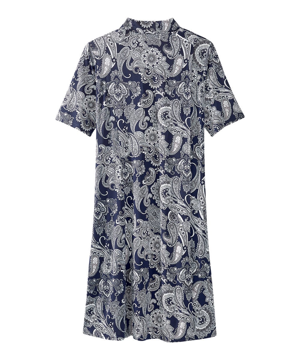 Women's Open Back Collared Dress - Silverts 6