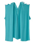 Women's Open Back Collared Nightgown - Silverts 3