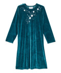Women's Open Back Velvet Dress - Silverts 15