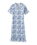 Women's Open Back Ruffle Hospital & Home Care Gown - Silverts 1