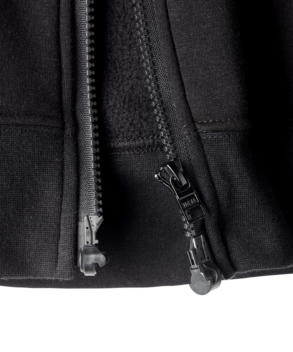 Womens Magnetic-Zipper Hoodie with Pockets - Silverts 2