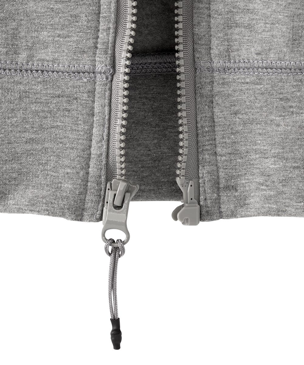 Womens Magnetic-Zipper Hoodie with Pockets - Silverts 56