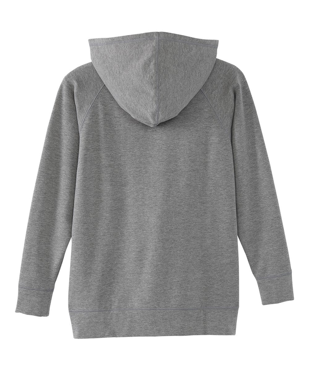 Womens Magnetic-Zipper Hoodie with Pockets - Silverts 62
