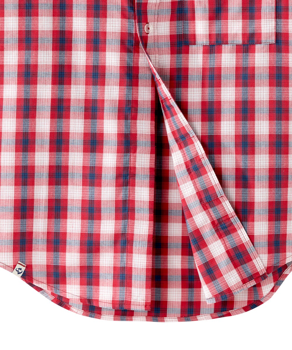 Magnetic Buttons Men's Short Sleeve Shirt - Silverts 17