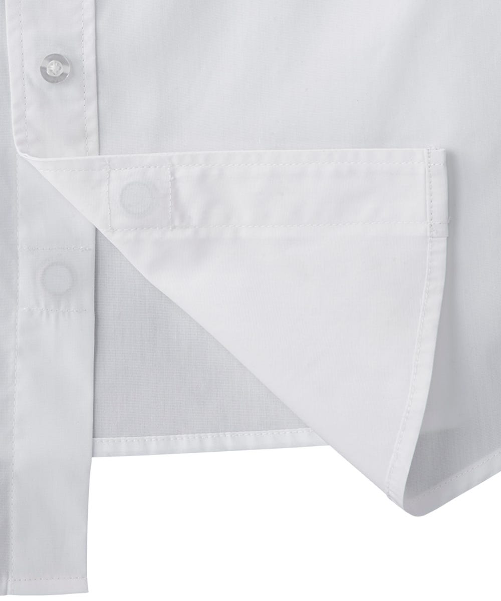 Magnetic Buttons Men's Short Sleeve Shirt - Silverts 12