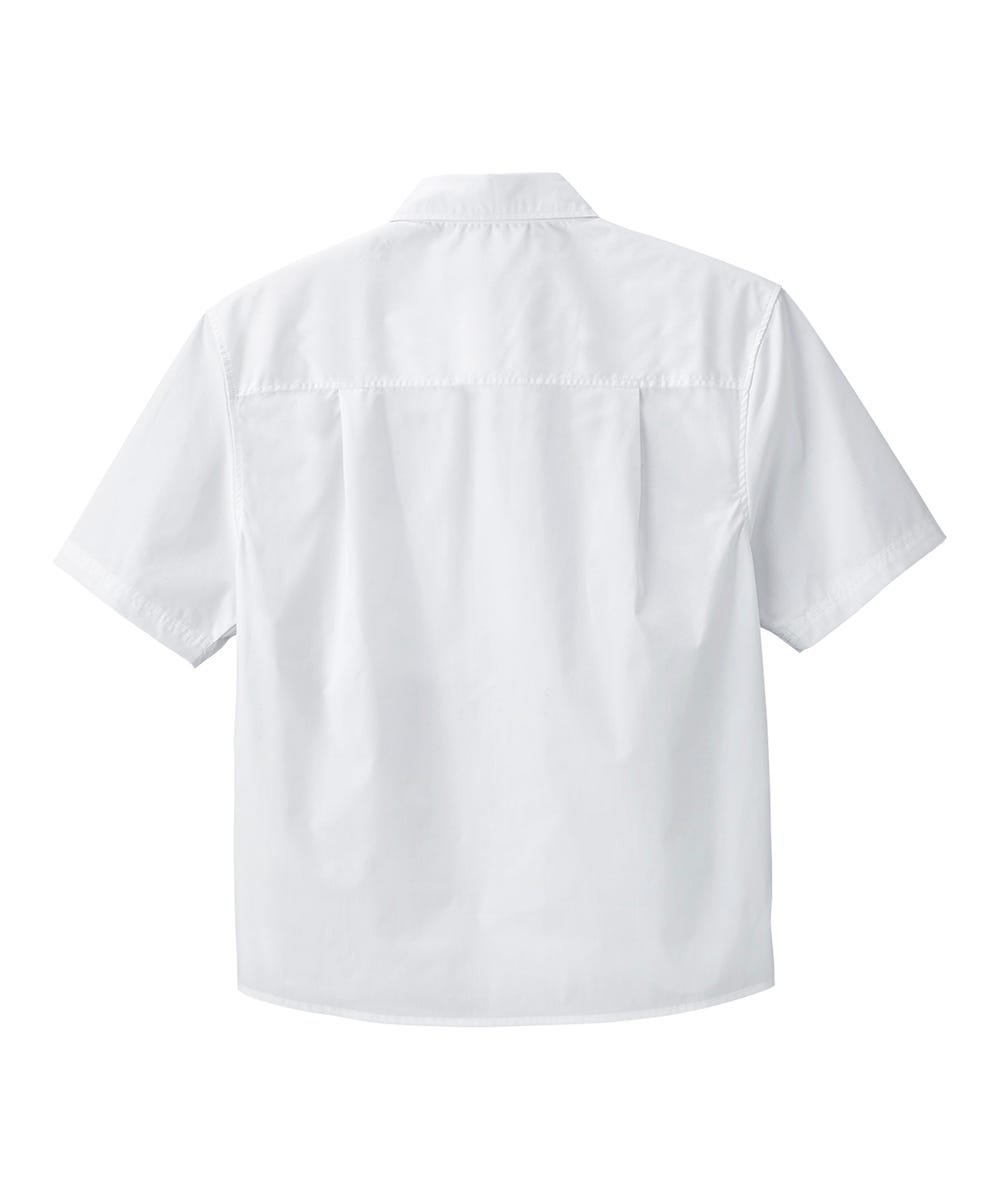 Magnetic Buttons Men's Short Sleeve Shirt - Silverts 11